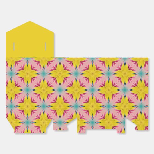 Fun Tropical Bright Boho Aloha Geschenkschachtel (Ungefaltet)