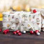 Fun Tropical Christmas Personalisiert Geschenkpapier<br><div class="desc">Mit unserem Fun Tropical Christmas Personalisiert Wrapping Paper können Sie sich in der Urlaubssaison mit tropischem Vergnügen verwöhnen lassen. Dieses skurrile Design besticht durch eine reizvolle Mischung aus Urlaubsbildern, die für einen Strandaufenthalt gekleidet sind, wie zum Beispiel Sonnenbrillen, Snowboarder, Surfbretter, festlich dekorierte Palmen und Lebkuchengebäck, die die Sonne genießen. Ideal...</div>