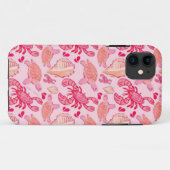 Fun Tropical Pink Case-Mate iPhone Hülle (Rückseite (Horizontal))