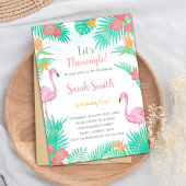 Fun Tropical Summer Party Card für Mädchen oder Ki Einladung