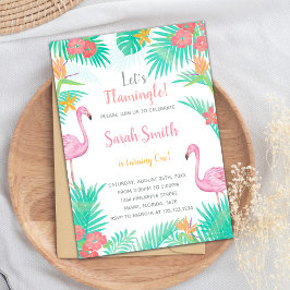Fun Tropical Summer Party Card für Mädchen oder Ki Einladung