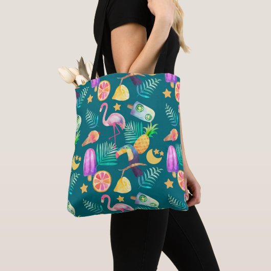 Fun Tropical Summer Pattern Tasche (Von Nahem)
