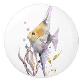 FUN TROPISCHER FISCH, FERIENHAUS STRANDSTRAND KERAMIKKNAUF