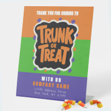 Fun Trunk oder Leckerei Halloween Business Vielen