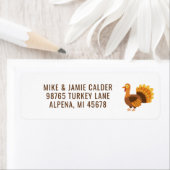 Fun Turkey Illustration Erntedank (Insitu)