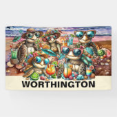 Fun Turtles Ansammlung Banner (Horizontal)