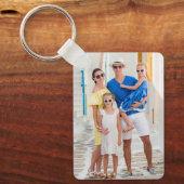 Fun Two Photo Double Sided Aluminum Schlüsselanhänger (Vorderseite)