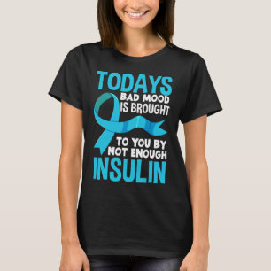 Fun Typ 1 2 Diabetiker T1d T2d Insulin Diabetes Aw T-Shirt