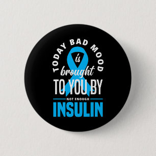 Fun Typ 1 Diabetes T1d Krieger Fun Diabetes Button