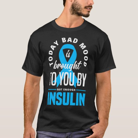 Fun Typ 1 Diabetes T1D Warrior Fun Diabetes T-Shirt (Vorderseite)