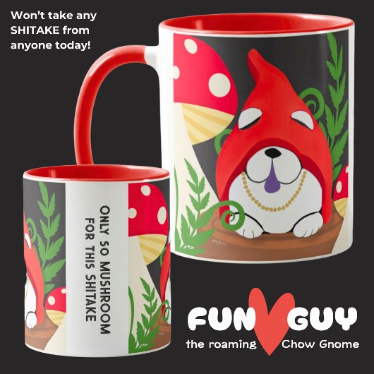 FUN-TYP der Tasse der Choke Gnome
