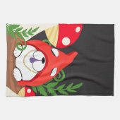 FUN TYP die Küchenhundhandtücher der Kuhknochen Geschirrtuch (Horizontal)