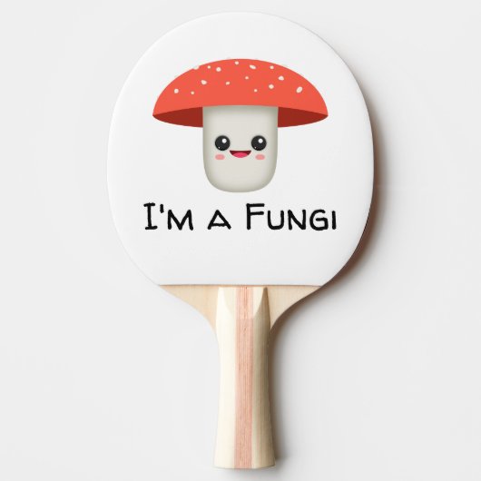 Fun Typ Fungi Mushroom Tischtennis Schläger (Vorderseite)