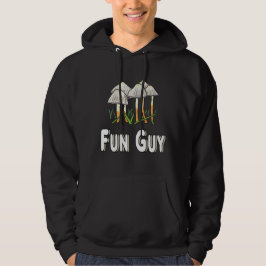 Fun Typ Funny Mushroom Puff Hoodie
