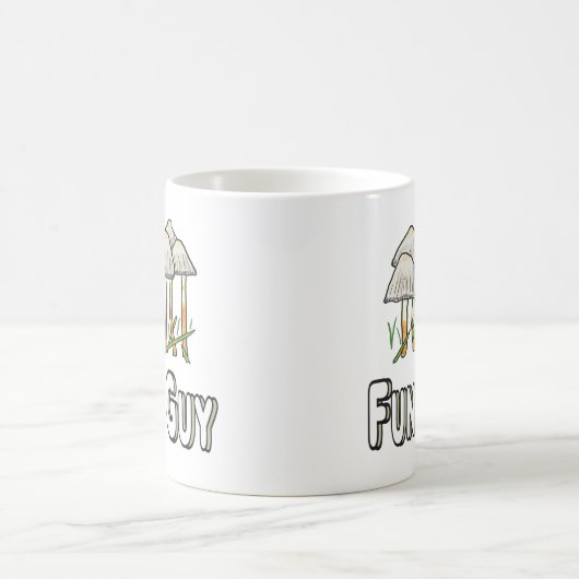 Fun Typ Funny Mushroom Puff Kaffeetasse (Mittel)