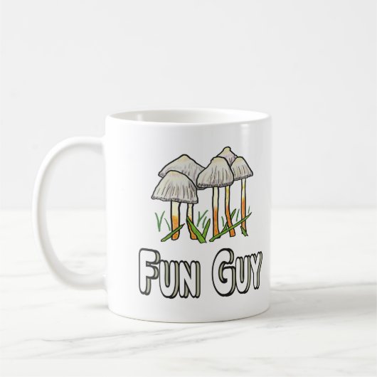 Fun Typ Funny Mushroom Puff Kaffeetasse (Links)