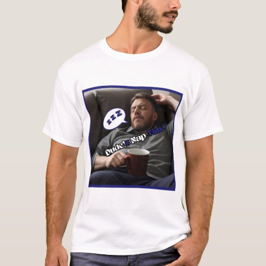 Fun Typs Nickerchen Time White Kurz Sleeve T - Shi T-Shirt (Vorderseite)