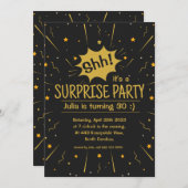 Fun Überraschung Geburtstagseinladungen Einladung (Vorne/Hinten)