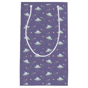 Fun UFO Kindergeburtstag Party Geschenktasche Kleine Geschenktüte