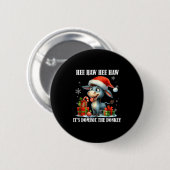 Fun Ugly Christmas Traditions Celebration Funny Ch Button (Vorne & Hinten)