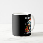 Fun Ugly Christmas Traditions Celebration Funny Ch Kaffeetasse (VorderseiteRechts)