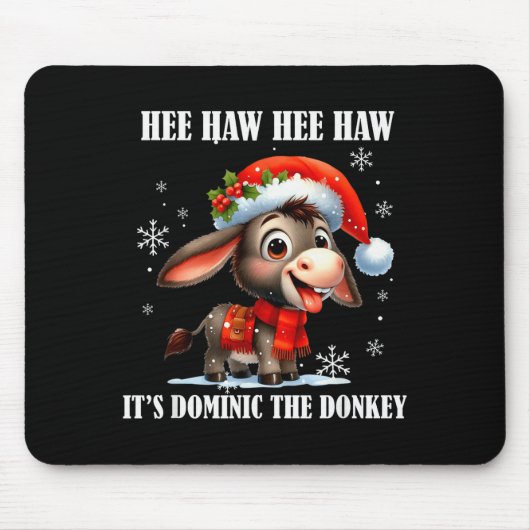 Fun Ugly Christmas Traditions Celebration Funny Ch Mousepad (Vorne)