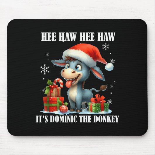 Fun Ugly Christmas Traditions Celebration Funny Ch Mousepad (Vorne)