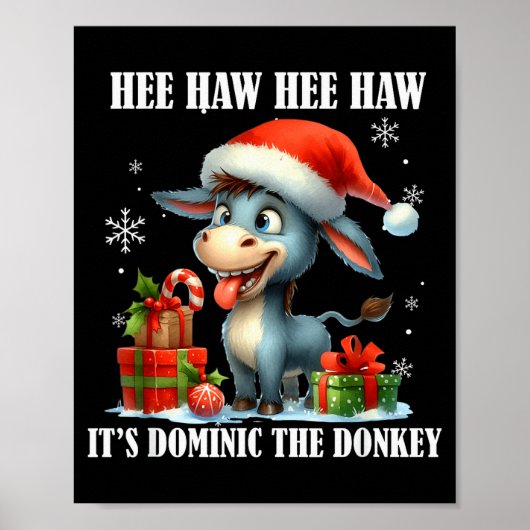 Fun Ugly Christmas Traditions Celebration Funny Ch Poster (Vorne)