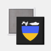 Fun Ukraine Bauer Traktor Schlepptageblock Meme Magnet (Vorderseite/Rückseite)