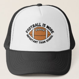 Fun und Catchy "Funny Football" Trucker Hat Truckerkappe