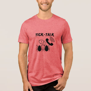 Fun und Catchy Tick Talk   Striche   T - Shirt