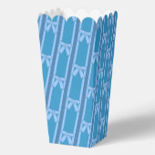 Fun und Extravagant Blue Bow Popcorn Geschenkschachtel (Rückseite)