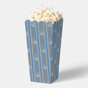 Fun und Extravagant Blue Gray Bowling Popcorn Geschenkschachtel