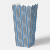 Fun und Extravagant Blue Gray Poker Chip Popcorn Geschenkschachtel (Vorderseite)
