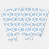 Fun und Extravagant Blue Spirals Popcorn Geschenkschachtel (Ungeklappt)