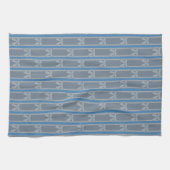 Fun und Extravagant gestreifter Bow Geschirrtuch (Horizontal)