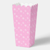 Fun und Extravagant Snowflake Pink Popcorn Geschenkschachtel (Rückseite)