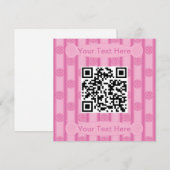 Fun und Extravaganter Poker - QR-Code Einladung (Vorne/Hinten)