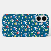 Fun und Fancy Bowling Muster Case-Mate iPhone Hülle (Rückseite (Horizontal))