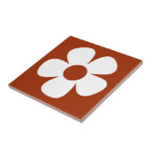 Fun und Funky 60er 70er Retro Blume Fliese (Seite)