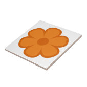 Fun und Funky 60er 70er Retro Blume Keramik Tile Fliese (Seite)