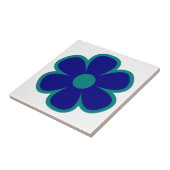 Fun und Funky 60er 70er Retro Blume Keramik Tile Fliese (Seite)