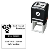 Fun und Funky Custom Date Briefmarke Permastempel (Beispiel)