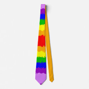 Fun und helle Regenbogen-Krawatte Krawatte