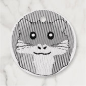 Fun und leichter Hamster Geschenkanhänger (Rückseite)