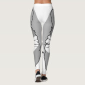 Fun und leichter Hamster Leggings (Rückseite)