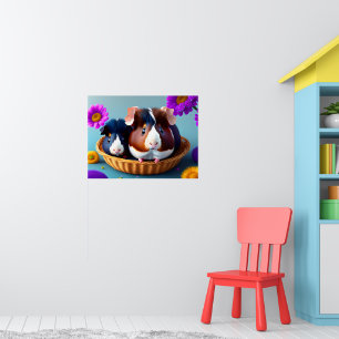 Fun und niedliche Guinea Poster