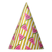 Fun und Niedliche Sommer-Wassermelone Geburtstagsp Partyhütchen (Links)