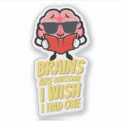 Fun und Quirky-Aufkleber Aufkleber (Vorderseite)