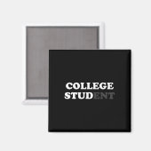 Fun Uni Student Geschenke für Männer Uni Stud Sar Magnet (Vorderseite/Rückseite)